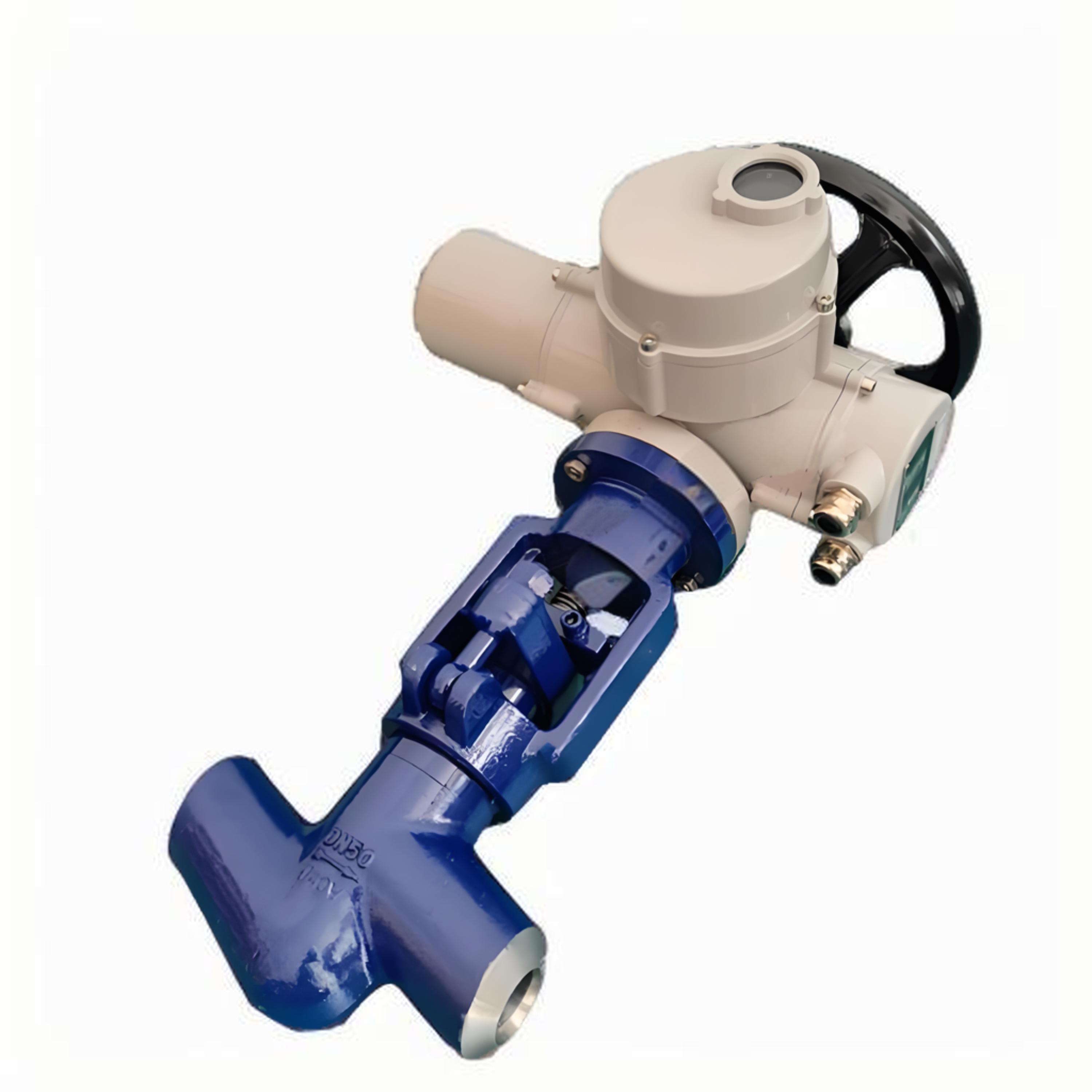 小通徑管路電動(dòng)截止閥J961H-100，DN25（供水